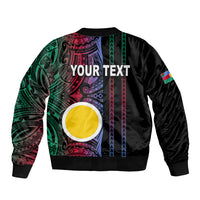 Custom Vanuatu Shefa Bomber Jacket Polynesian Tribal LT6 - Polynesian Pride