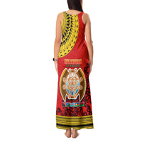 Papua New Guinea Tank Maxi Dress Melanesian Festival 2023 LT6 - Polynesian Pride