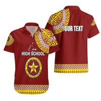 Tonga School Eua High School Hawaiian Shirt Tribal Pattern LT6 - Polynesian Pride