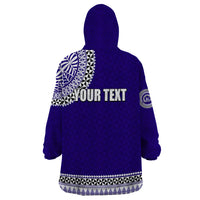 Tonga School Tupou College Wearable Blanket Hoodie Tribal Pattern LT6 - Polynesian Pride