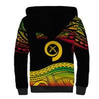 Custom Tribal Vanuatu Sherpa Hoodie Pround To Be A Ni-Van LT6 - Polynesian Pride