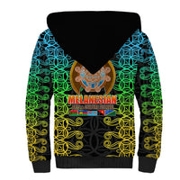 Melanesian Festival 2023 Sherpa Hoodie Tribal Patterns LT6 - Polynesian Pride