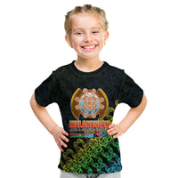Melanesian Festival 2023 Kid T Shirt Fest'Napuan Black Style LT6 Black - Polynesian Pride