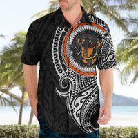 Polynesian Dachshund Dog Hawaiian Shirt Dog In My Heart LT6 - Polynesian Pride