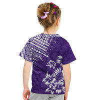 Hawaii Summer Kid T Shirt Mix Polynesian Purple LT6 - Polynesian Pride