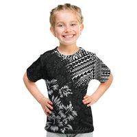 Hawaii Summer Kid T Shirt Mix Polynesian Black LT6 Black - Polynesian Pride