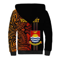 Custom Kiribati Sherpa Hoodie Polynesian Tribal LT6 - Polynesian Pride