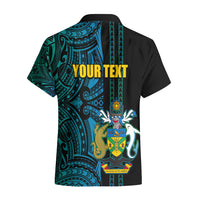 Custom Solomon Islands Hawaiian Shirt Polynesian Tribal LT6 - Polynesian Pride