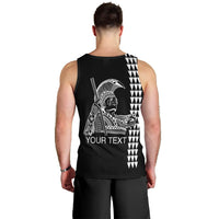 Custom Hawaii Men Tank Top King Kamehameha Day - White LT6 - Polynesian Pride