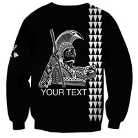 Custom Hawaii Sweatshirt King Kamehameha Day - White LT6 - Polynesian Pride