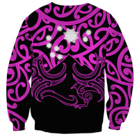 Matariki New Zealand Sweatshirt Maori New Year Purple LT6 - Polynesian Pride