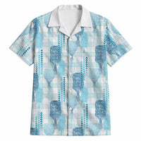 Aloha Hawaii Vintage Kahili Pa'a Lima Hawaiian Shirt Palaka Print Oceanic Turquoise LT7 Turquoise - Polynesian Pride
