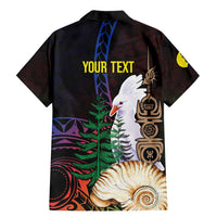 New Caledonia Kanaky Personalized Family Matching Mermaid Dress and Hawaiian Shirt Kagu Bird Emblem - Polynesian Pride