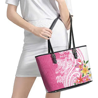 Aloha Maui Island Personalized Leather Tote Bag Rose Dreamy Turtle