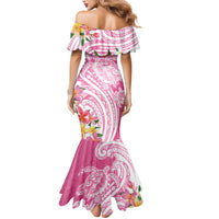 Aloha Maui Island Personalized Mermaid Dress Rose Dreamy Turtle