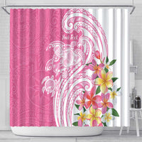 Aloha Maui Island Personalized Shower Curtain Rose Dreamy Turtle