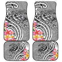 Aloha Kahoolawe Island Personalized Car Mats Ashen Dreamy Turtle