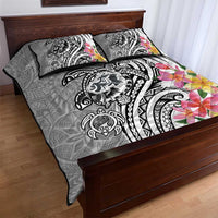Aloha Kahoolawe Island Personalized Quilt Bed Set Ashen Dreamy Turtle