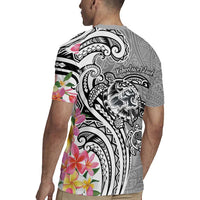 Aloha Kahoolawe Island Personalized Rugby Jersey Ashen Dreamy Turtle