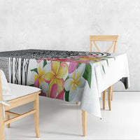 Aloha Kahoolawe Island Personalized Tablecloth Ashen Dreamy Turtle