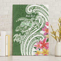 Aloha Molokai Island Personalized Canvas Wall Art Sage Dreamy Turtle