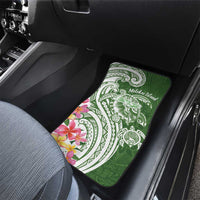 Aloha Molokai Island Personalized Car Mats Sage Dreamy Turtle