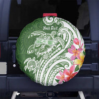 Aloha Molokai Island Personalized Spare Tire Cover Sage Dreamy Turtle