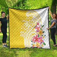 Aloha Oahu Island Personalized Quilt Yellow Dreamy Turtle