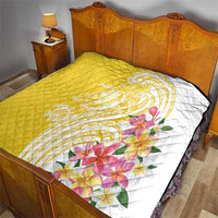 Aloha Oahu Island Personalized Quilt Yellow Dreamy Turtle