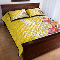 Aloha Oahu Island Personalized Quilt Bed Set Yellow Dreamy Turtle