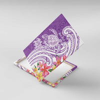 Aloha Kauai Island Personalized Canvas Wall Art Lilac Dreamy Turtle