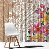 Aloha Ni’ihau Island Personalized Window Curtain Beige Dreamy Turtle