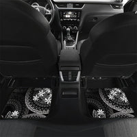 Black Kuki Airani Tapakau Car Mats Tribal Anchor Mix Tiare