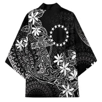 Black Kuki Airani Tapakau Kimono Tribal Anchor Mix Tiare LT7 - Polynesian Pride