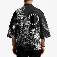 Black Kuki Airani Tapakau Kimono Tribal Anchor Mix Tiare LT7 - Polynesian Pride