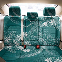 Teal Kuki Airani Tapakau Back Car Seat Cover Tribal Anchor Mix Tiare LT7 - Polynesian Pride