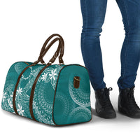 Teal Kuki Airani Tapakau Travel Bag Tribal Anchor Mix Tiare