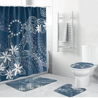 Navy Kuki Airani Tapakau Bathroom Set Tribal Anchor Mix Tiare