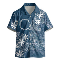 Navy Kuki Airani Tapakau Kid Hawaiian Shirt Tribal Anchor Mix Tiare LT7 - Polynesian Pride
