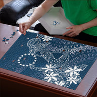 Navy Kuki Airani Tapakau Puzzle Tribal Anchor Mix Tiare LT7 - Polynesian Pride