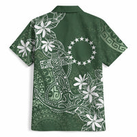Sage Green Kuki Airani Tapakau Hawaiian Shirt Tribal Anchor Mix Tiare LT7 - Polynesian Pride