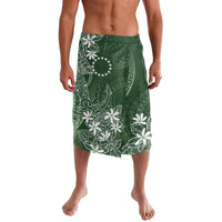 Sage Green Kuki Airani Tapakau Lavalava Tribal Anchor Mix Tiare