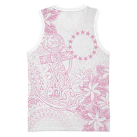 Candy Pink Kuki Airani Tapakau Basketball Jersey Tribal Anchor Mix Tiare LT7 - Polynesian Pride