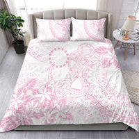 Candy Pink Kuki Airani Tapakau Bedding Set Tribal Anchor Mix Tiare LT7 - Polynesian Pride