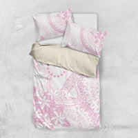 Candy Pink Kuki Airani Tapakau Bedding Set Tribal Anchor Mix Tiare LT7 US Twin 172cm x 218cm Candy Pink - Polynesian Pride