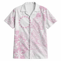 Candy Pink Kuki Airani Tapakau Hawaiian Shirt Tribal Anchor Mix Tiare LT7 Candy Pink - Polynesian Pride