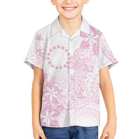Candy Pink Kuki Airani Tapakau Hawaiian Shirt Tribal Anchor Mix Tiare LT7 - Polynesian Pride