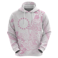 Candy Pink Kuki Airani Tapakau Hoodie Tribal Anchor Mix Tiare LT7 - Polynesian Pride