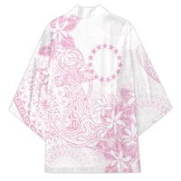 Candy Pink Kuki Airani Tapakau Kimono Tribal Anchor Mix Tiare