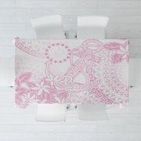 Candy Pink Kuki Airani Tapakau Tablecloth Tribal Anchor Mix Tiare LT7 Candy Pink - Polynesian Pride